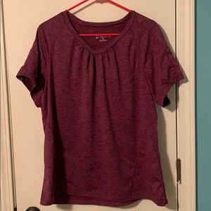 Purple skirt sport run top